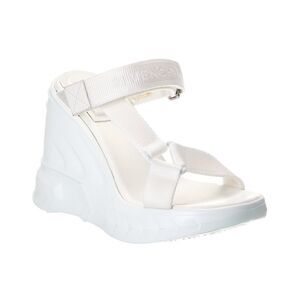 Givenchy Strap Wedge Sandal, White